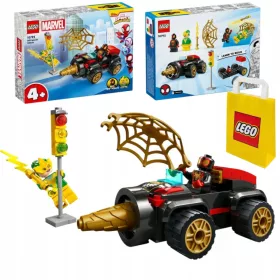    LEGO Super Heroes 10792 LEGO MARVEL SPIDEY 10792 FÚRÓ JÁRMŰ + VP papírtáska LEGO 6315792 közepes