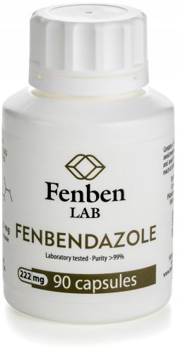 Fenbendazol 222mg Cz. >99,9% Fenben Lab 90 kap