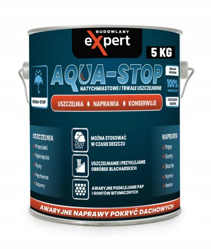 Bitumenes massza Budowlany Expert fekete 5 l