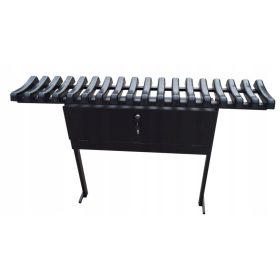 Temetői pad dobozzal Padok-As 120x25x80 cm