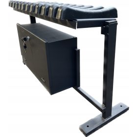   Összecsukható temetői pad dobozzal Padok - As 85 x 25 x 47 cm