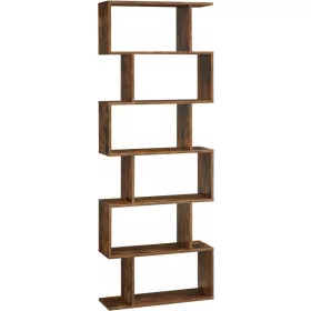    Songmics Polc Loft Industrial 70 cm x 190,5 cm x 24 cm barna árnyalatai