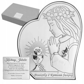    Első szentáldozás ezüst képe INGYENES VÉSZ! DS127FO/2A