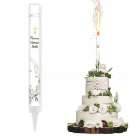    Tortaszökőkút "Szentáldozás Menta Geometria", 18 cm