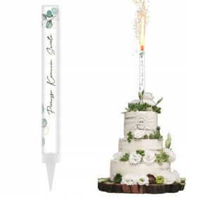    Tortaszökőkút "Szentáldozás Eukaliptusz sereggel", 18 cm