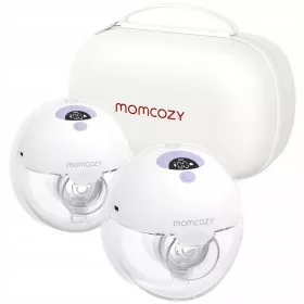    Momcozy M5 hordozható dupla elektromos mellszívó 3 üzemmóddal, 9 szintes rózsákkal