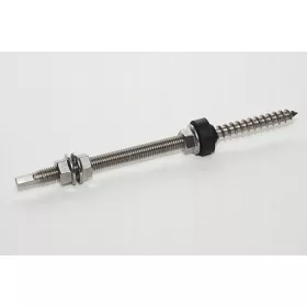 Kétmenetes csavar M10x250 EPDM fotovoltaikus anyák