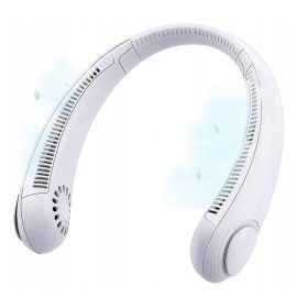    Verk Group ventilátor, hordozható nyaki ventilátor, fehér