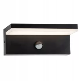   Goldlux fekete kerti fali lámpa beépített 10 W-os LED-forrással