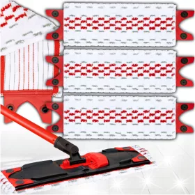   BGinvest lapos felmosó betét 3x Cserebetét vileda felmosóhoz 35cm