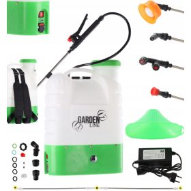  Gardenline akkumulátoros permetezőgép 16 l