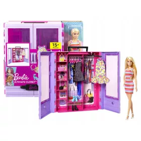    Mattel HJL66 Barbie gardrób szett babával és kiegészítőkkel