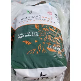   Magnézium mész műtrágya PolCalc SuperMag granulátum 25 kg