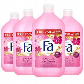    Fa Magic Olaj tusfürdő és fürdőzse Pink Jasmine 4x750ml
