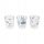  Készítette Deer 1906312 Tengeri poharak 3x120 ml