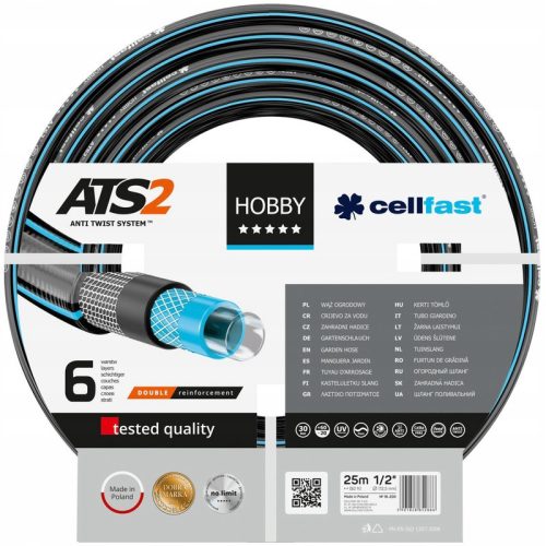  Cellfast Hobby ATS2 kerti tömlő 25 m