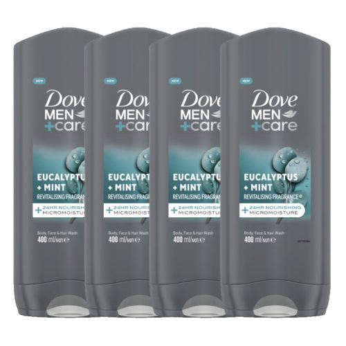  Dove Men+Care Eucalyptus+Mint tusfürdő 3 az 1-ben 400 ml