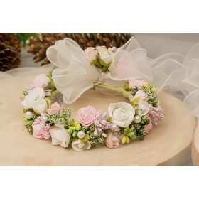    Gazdag úrvacsora koszorú kontyon, úrvacsora konty, úrvacsora hajdíszek