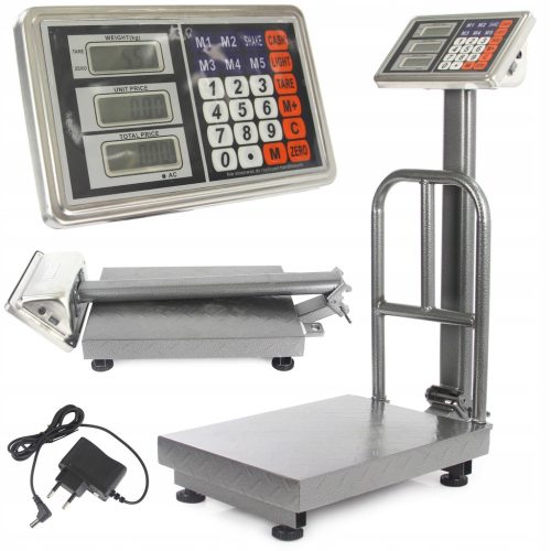 Elektronikus raktári mérleg LCD 150kg