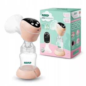    Neno Primo kétfázisú elektromos mellszívó, 150 ml, rózsaszín