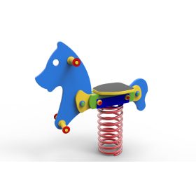 Rugós rocker/rugós kidobó KONIK - játszótér