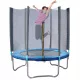 EcoKidWood trambulin hálóval 180 cm FT 6 (180-183 cm) + EcoKidWood klasszikus matricák 1 db.
