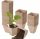  Strend Pro virágcserép 8 cm x 8 x 8 cm bézs tőzeg