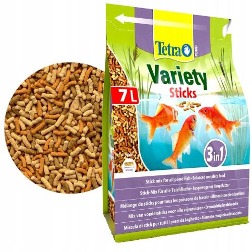  Tetra Pond Variety Sticks 3 az 1-ben haleledel
