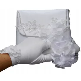    Közösségi kesztyű. Áldozószett: táska, kesztyű, csepegtető sapka. 3D