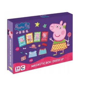  MÁGNESES PUZZLE PEPPA DISZNÓ ÖLTÖZŐ PEPPA