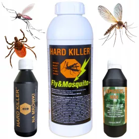    Folyadék kullancsok, szúnyogok, hangyák, darazsak, pókok, bolhák ellen Hard Killer 1000 ml