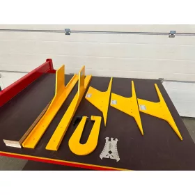   KÉMÉNYSABLON 20-30-40-50 FOKOS KÉS, BORÍTÓ - 3 PATÁS (HAJLÍTÓGÉP)