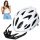  NILS EXTREME védő kerékpáros sisak L MÉRET (55-61cm) WHITE SOLID + CGROT sportkalauz