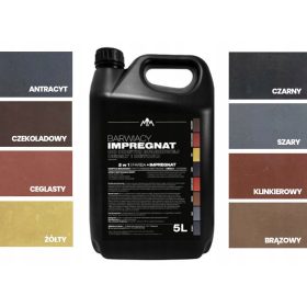 SZÍNEZŐ IMPREGNÁLT, festék BETON térkőhöz, 5L