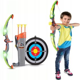    IZZÓ LED ÍJ PAJZSAL ÉS ARROTS LÖVŐSZETT ÍJ + PAJZS + NYÍL