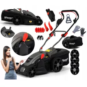  Kedvenc 1600 W-os elektromos fűnyíró, 40 literes