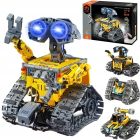    PROGRAMOZHATÓ ROBOT NAGY ÉPÍTÉSI KÉSZLET ALKALMAZÁS ÉS TÁVIRÁNYÍTÓ 4IN1-BEN