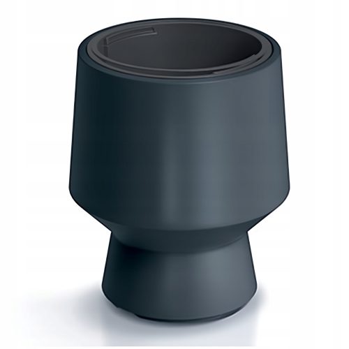  Prosperplast virágcserép 27 cm x 27 x 32 cm átmérő 19,5 cm műanyag grafit