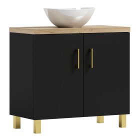    Szabadon álló fürdőszobai szekrény 80 mosdóval FÜRDŐSZOBAI ÁLLÓ SZEKRÉNY 80