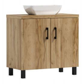    FÜRDŐSZOBABÚTOR ROCO 80 mosdóval ÁLLÓ SZEKRÉNY MOSÓMOSÓVAL