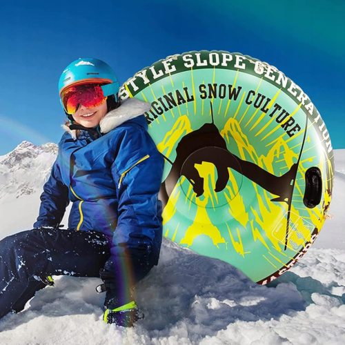  egyedi síszán, felfújható Snow Racer síléc, strapabíró szán