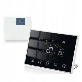    Smart Funk 433MHz 100m WiFi Raumthermostat Regler termosztát készlet