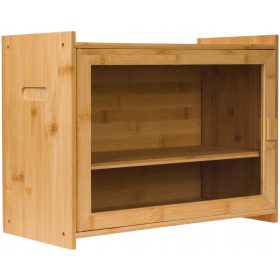  Sevico egyrészes kenyértartó, natúr bambusz