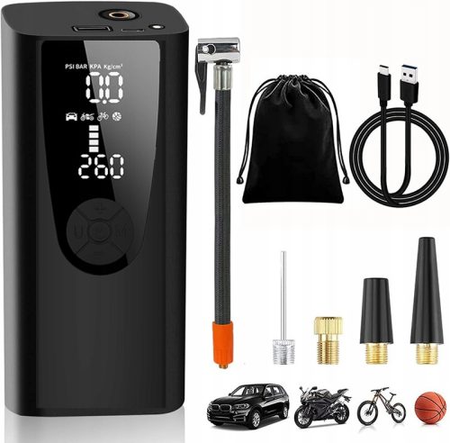  Elektromos szivattyú P005-6000mAh-150psi fekete