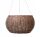  Dixiestore virágcserép 24 cm x 14 x 52 cm átmérő 24 cm műanyag barna és bézs árnyalatok, szürke és ezüst árnyalatok