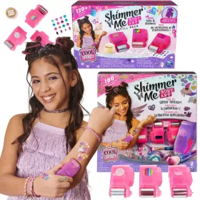    CREATIVE COOL MAKER SHIMMER ME BODY ART SZETT + TETOVÁLÁS KIEGÉSZÍTŐ