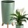  Deco4Home virágcserép 24 cm x 24 x 45 cm átmérője 24 cm műanyag árnyalatú zöld