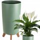  Deco4Home virágcserép 24 cm x 24 x 45 cm átmérője 24 cm műanyag árnyalatú zöld