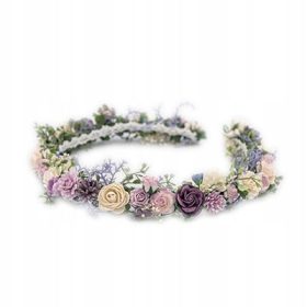    Lila finom úrvacsora fej koszorú úrvacsora lila levendula