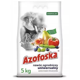    Több összetevős univerzális kertészeti műtrágya Azofoska 5KG granulátum 5 kg 5 l